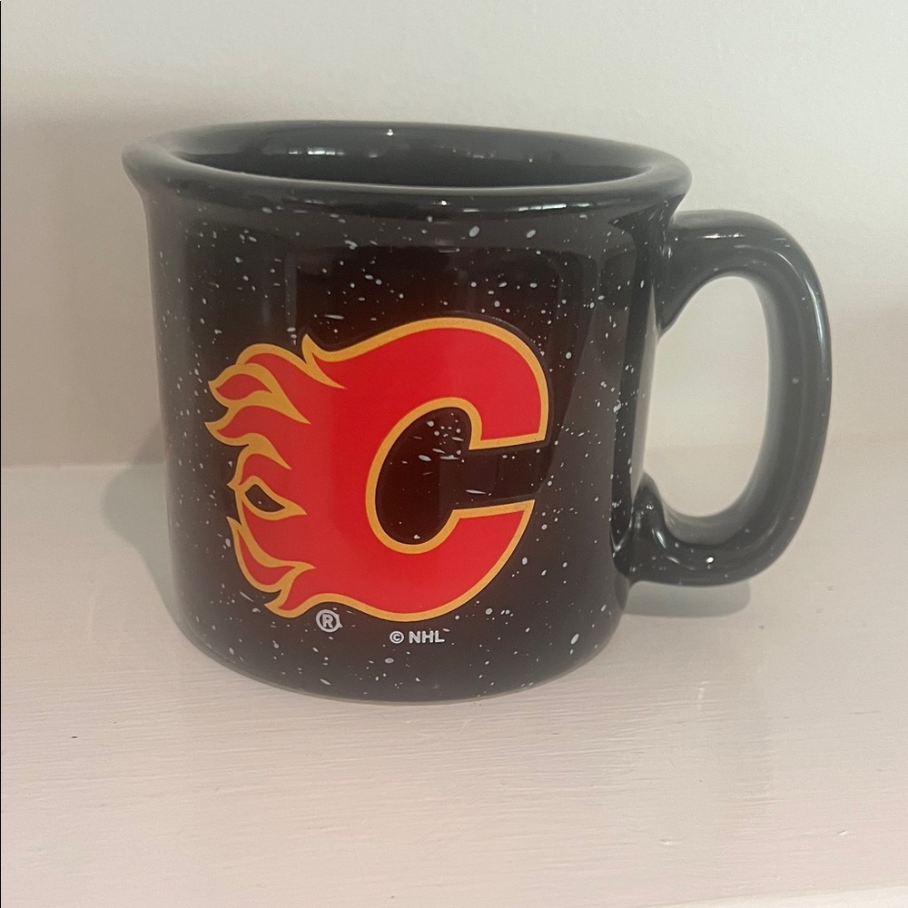 Black Speckled Coffee Mug